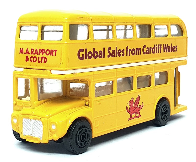 Corgi 12cm Long Diecast 469 (C) - Routemaster Double Deck Bus - Yellow