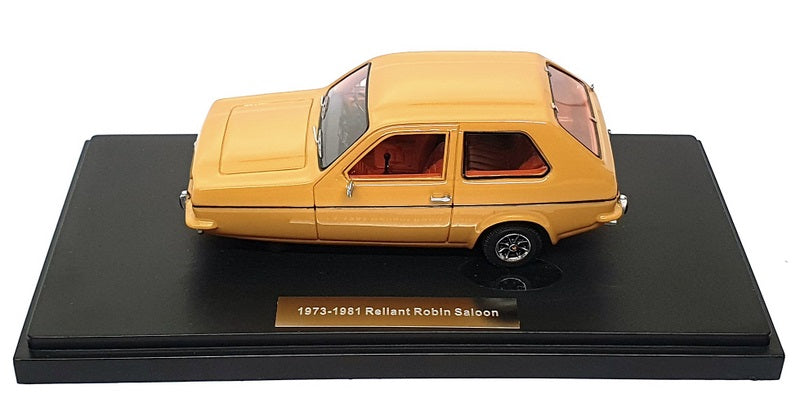 Matrix 1/43 Scale MX31702-052 - 1973-81 Reliant Robin Saloon - Yellow