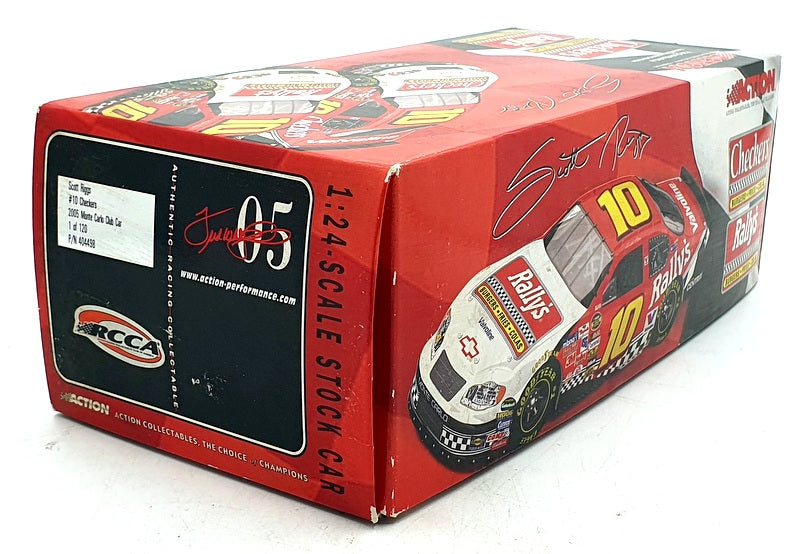 Action 1/24 Scale 404498 - Chevrolet Monte Carlo 2005 Checkers NASCAR #10