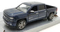 Motor Max 1/27 Scale Diecast 79353 - 2018 Chevrolet Silverado Centennial - Blue