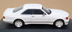 Solido 1/43 Scale S4310904 - Mercedes Benz 560 SEC AMG Widebody - White