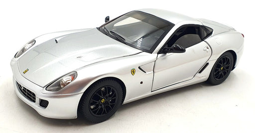 Hot Wheels 1/18 Scale Diecast DC17924P - Ferrari 599 GTB - Silver