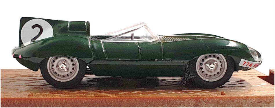 Brumm 1/43 Scale Diecast R150 - 1954-60 Jaguar D Type #2 - Green