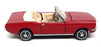 Franklin Mint 1/43 Scale B11PU22 - 1964 Ford Mustang Convertible - Red