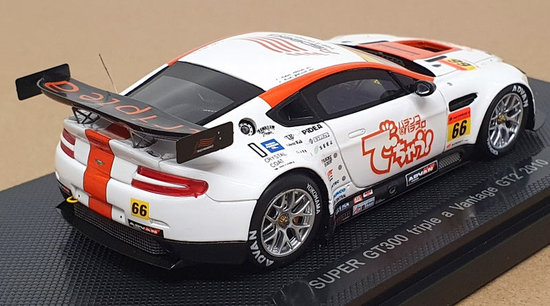 Ebbro 1/43 Scale 44377 - Aston Martin Vantage GT2 Triple #66 Super GT300 2010