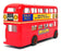 Corgi 12cm Long Diecast 469 (D) - Routemaster Double Deck Bus - Red