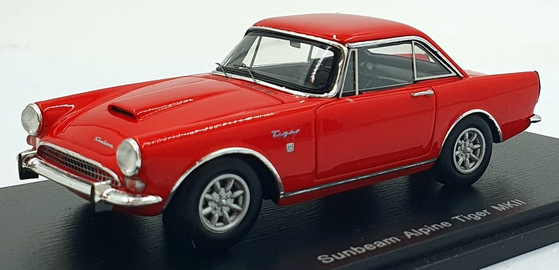 Spark Model 1/43 Scale Resin S4063 Sunbeam Alpine Tiger MKII - Red