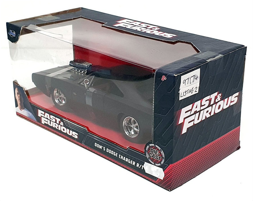 Jada Toys Fast & Furious Build N' Collect 1:24 Scale Die Cast Kit - Dom &  Dodge Charger R/T