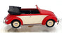 Vitesse 1/43 Scale 410 - 1949 Volkswagen Open Cabriolet - Red/White