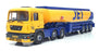 Corgi 1/50 Scale CC12708 - ERF ECS Petrol Tanker Truck "Jet" - Yellow/Blue