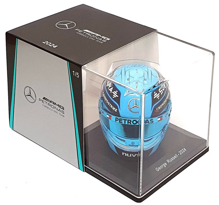 Spark Model 1/5 Scale 5HF146 - F1 Bell Helmet Mercedes AMG George Russell 2024