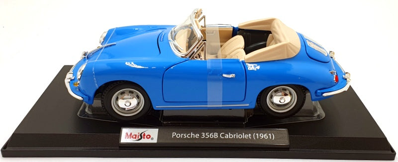 Maisto 1/18 Scale Diecast 46629 - Porsche 356B Cabriolet 1961