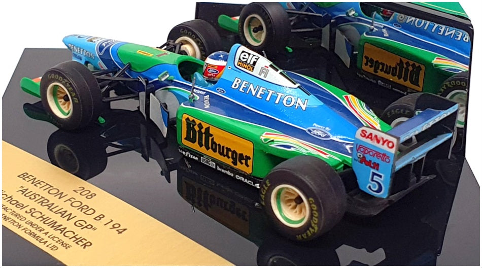 Onyx 1/43 Scale 208 - F1 Benetton Ford B194 Australian GP #5 M.Schumacher