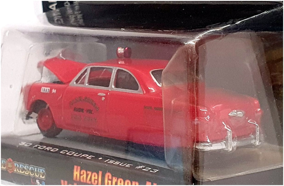 Racing Champions 1/64 Scale 94720 - 1950 Ford Coupe Hazel Green FD - Red