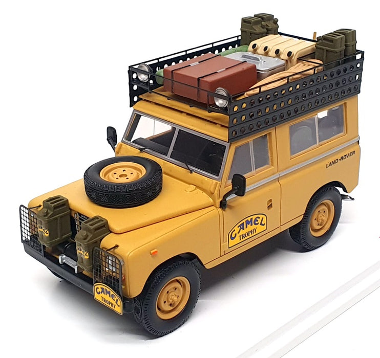 TSM 1/43 Scale TSM164321 - Land Rover SIII 1983 Camel Trophy Zaire - Beige