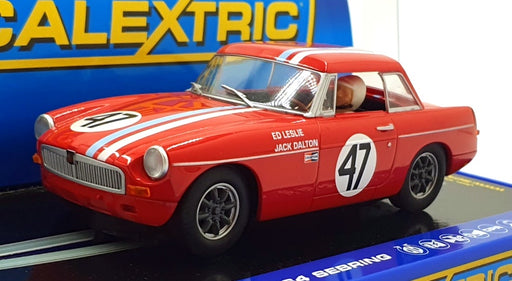 Scalextric 1/32 Scale Slot Car C3488 - MGB #47 1964 Sebring - Dalton