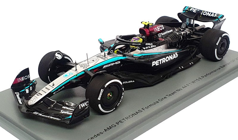 Spark 1/43 Scale S9513 - F1 Mercedes AMG W15 E #44 Bahrain GP 2024 L. Hamilton