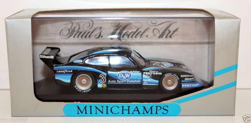 MINICHAMPS 1/43 - 430 818521 FORD CAPRI GR.5 D&W 1981 K. NIEDZWIEDZ