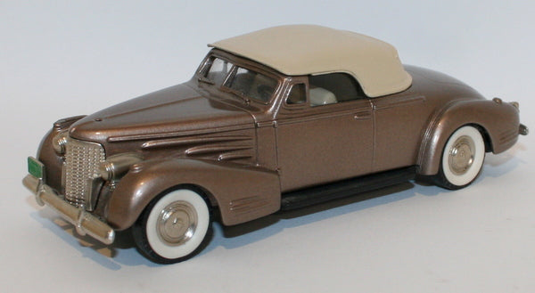 Brooklin Models 1/43 Scale BRK14 - 1940 Cadillac V16 Conv Coupe - Bronze