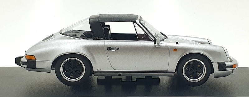 KK 1/18 Scale Diecast KKDC180842 - 1983 Porsche 911 SC Targa - Silver