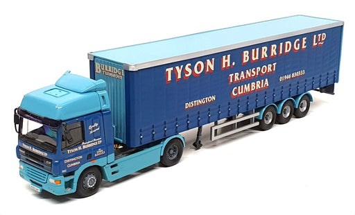 Corgi 1/50 Scale CC13603 - DAF CF Curtainside (Tyson H. Burridge Ltd) Blue