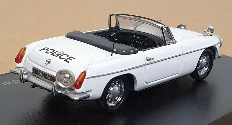 Universal Hobbies 1/43 Scale UH1064 - MGB Mk2 British Police Car - White