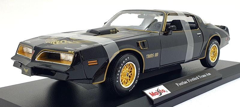 Maisto 1/18 Scale Diecast 46629 - Pontiac Firebird Trans Am - Black