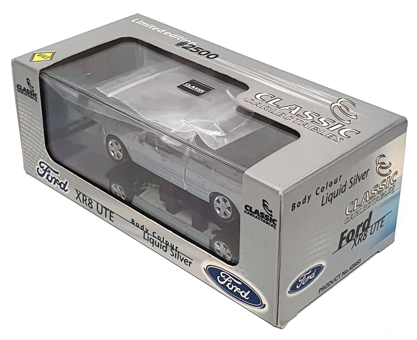 Classic Carlectables 1/43 Scale 43553 - Ford XR8 UTE - Liquid Silver