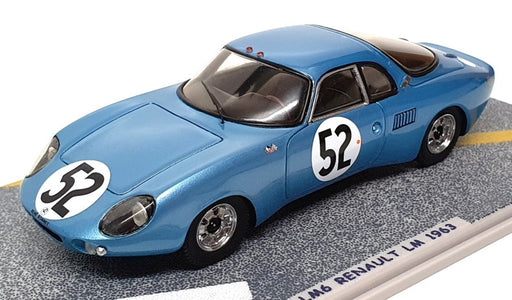 Bizarre 1/43 Scale BZ446 - Rene Bonnet Renault #52 Le Mans 1963 - Met Blue