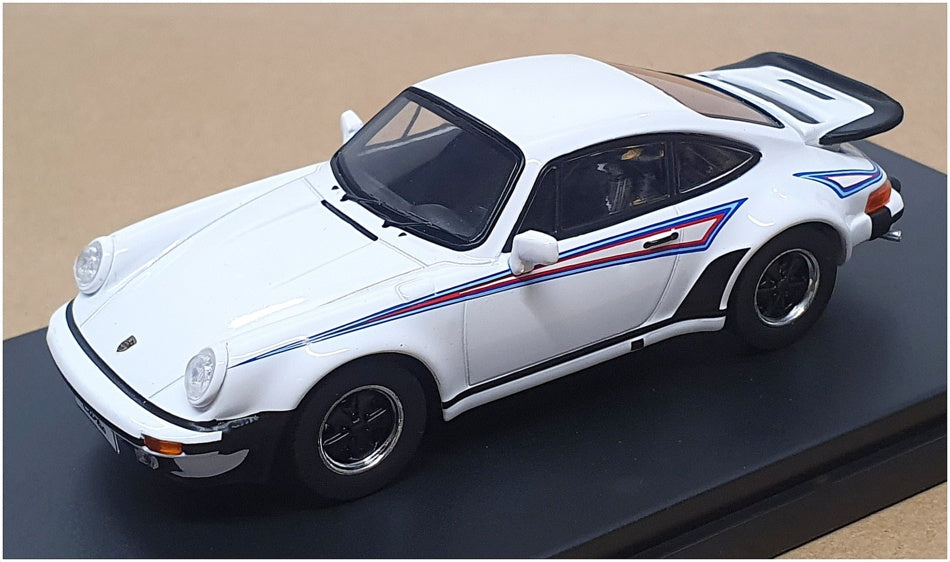 Ixo 1/43 Scale PRD109 - 1975 Porsche 911 Turbo Martini Edition - White