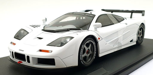 Solido 1/18 Scale Diecast S1804108 - 1996 McLaren F1 GTR Short Tail - White