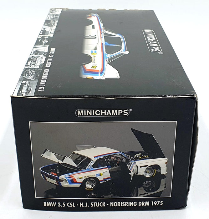 Minichamps 1/18 Scale 180 752930 - EMPTY BOX ONLY - 1975 BMW 3.5 CSL #30
