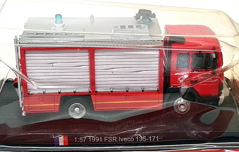 Del Prado 1/57 Scale FEN51 - 1991 Iveco FSR 135-171 Fire Truck - Red