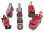 Oxford Diecast 1/76 Scale 76SET31 - 6 Piece London Fire Brigade Set 1865-2015