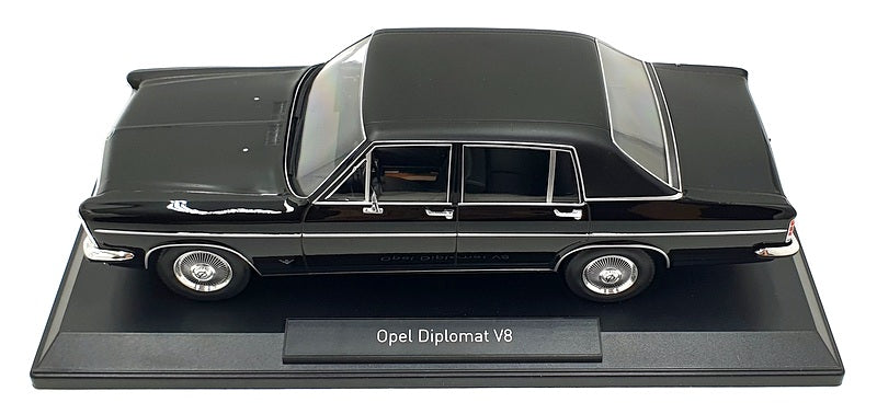 Norev 1/18 scale Diecast 183687 - 1969 Opel Diplomat V8 - Black