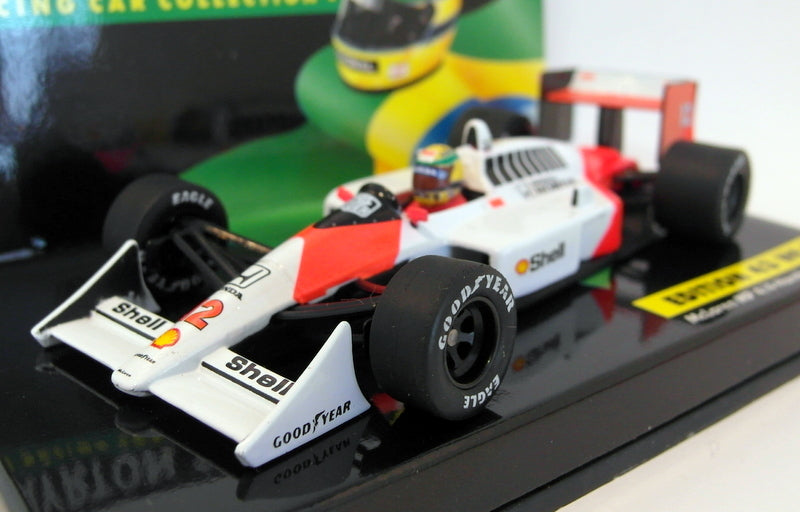 Minichamps 1/43 Scale AS3 43 No.1 McLaren 4/4 Honda Turbo 1988 Ayrton Senna