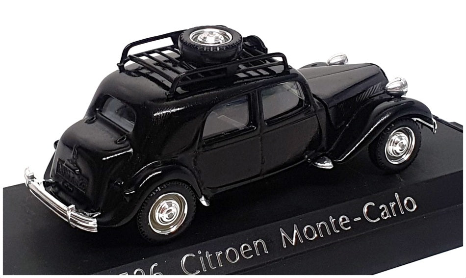 Solido 1/43 Scale Diecast 4526 - Citroen Monte Carlo 1952 #350 - Black