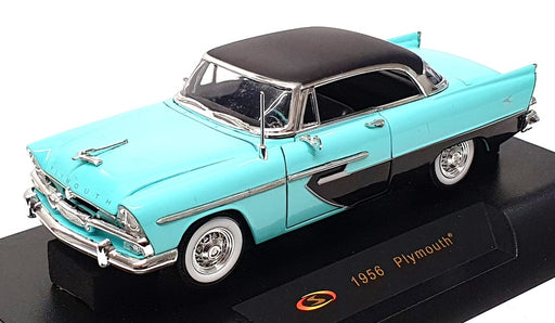 Signature Models 1/32 Scale 32341 - 1956 Plymouth Savoy - Turquoise/Black