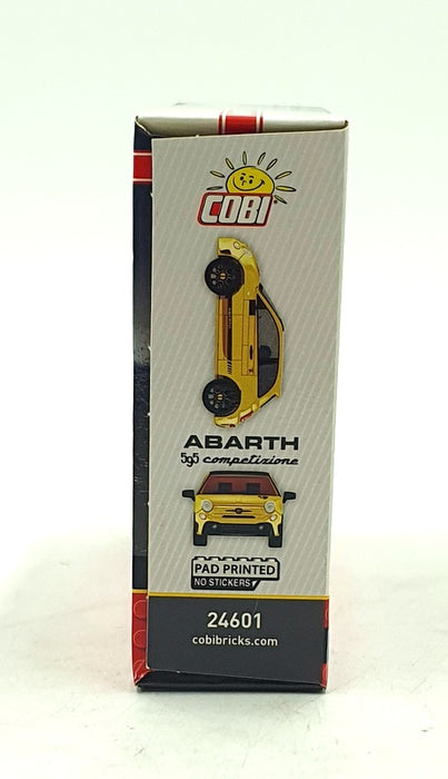 Cobi Bricks 1/35 Scale 24601 - Fiat Abarth 595 Competizione - Yellow/Black