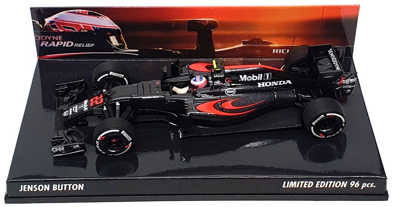 Minichamps 1/43 Scale 533 317739 - F1 McLaren Honda MP4-31 #22 J. Button 2016