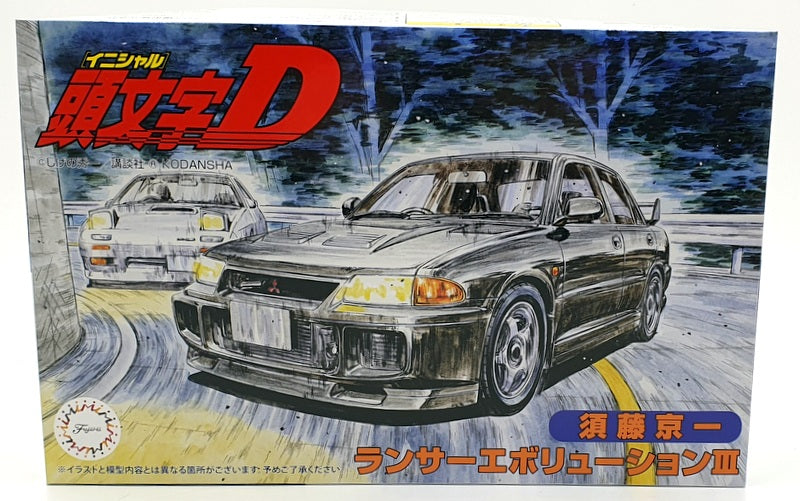 Fujimi 1/24 Scale Unbuilt Kit 183657 - Initial D Mitsubishi Lancer Evolution II