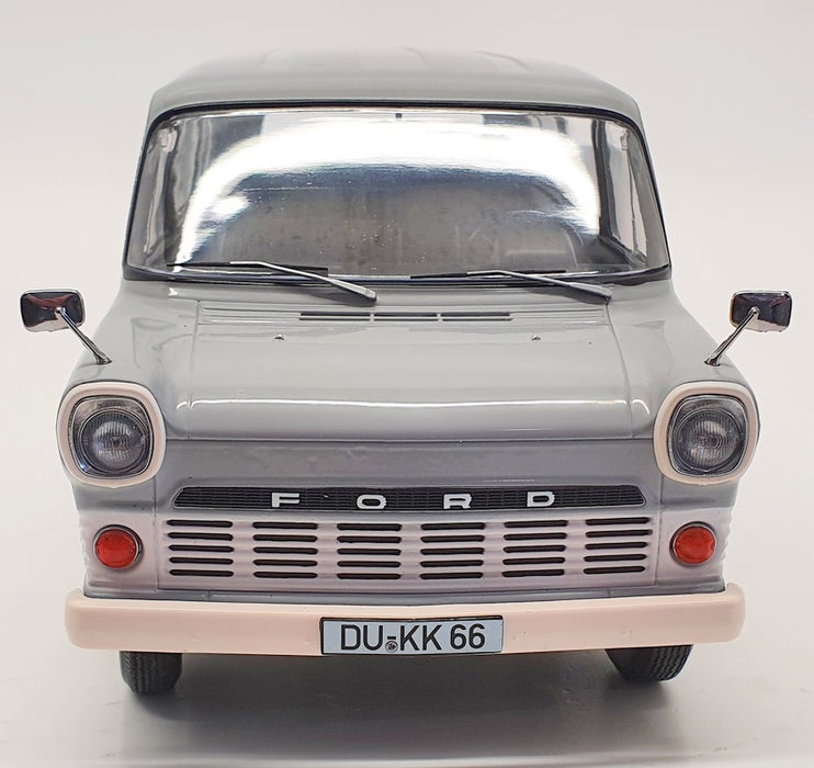 KK Scale 1/18 Scale Diecast 180461 - 1965 Ford Transit MKI Transit Bus - Grey