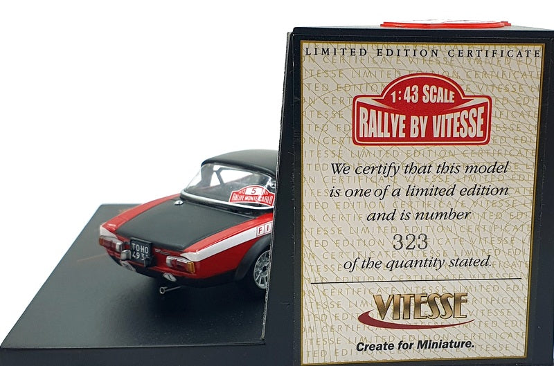 Vitesse 1/43 Scale 42442 #5 - Fiat 124 Abarth #5 Rallye Monte Carlo 1973