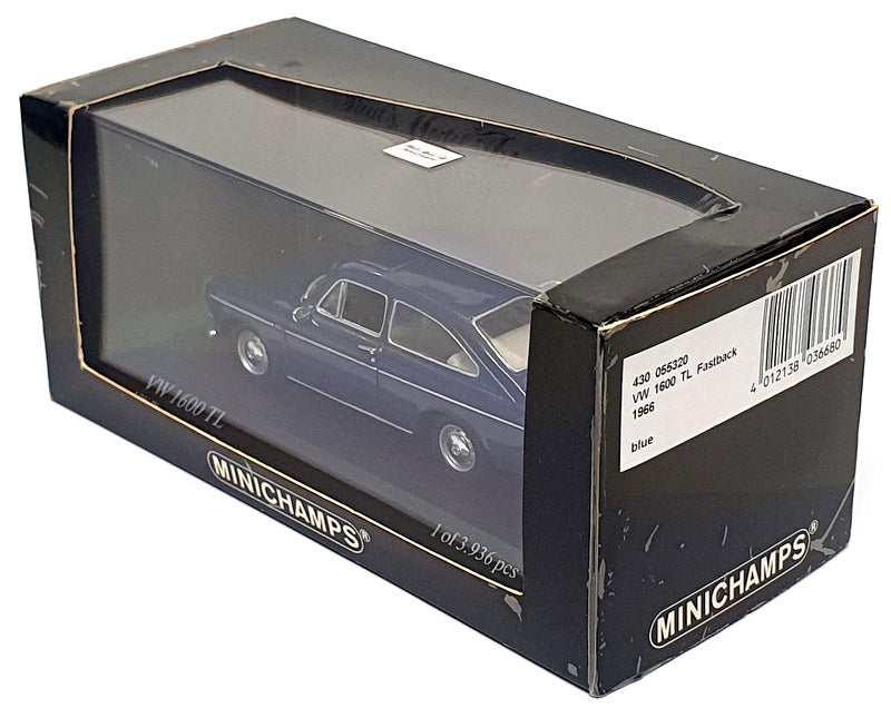 Minichamps 1/43 Scale 430 055320 - 1966 Vauxhall 1600TL Fastback - Blue