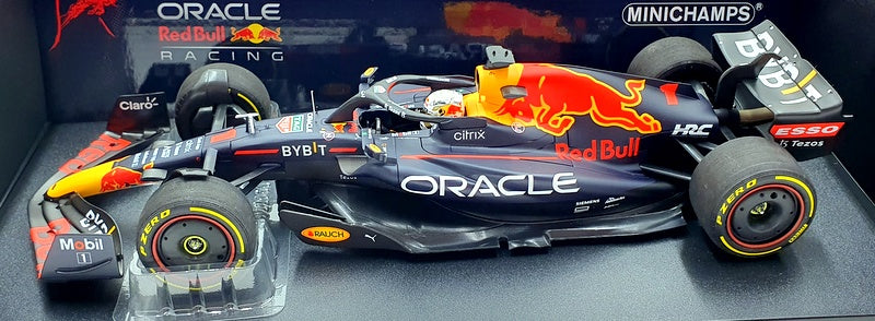 Minichamps 1/18 Scale 110 220001 Oracle Red Bull RB18 Verstappen #1 S.Arabia 22