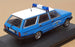 Altaya 1/43 Scale SP1980 - Seat 131 Panorama Policia Madrid 1980 - Blue/White