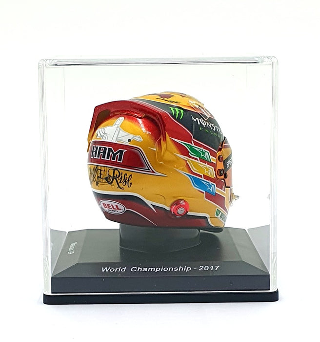 Spark Model 1/5 Scale 5HF171 - F1 Helmet Mercedes AMG Lewis Hamilton 2017 Mexico