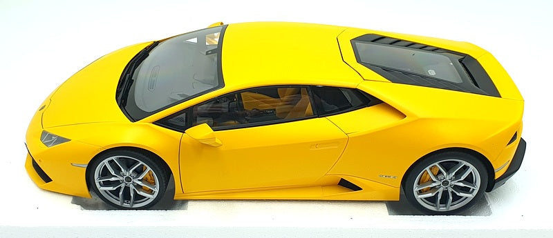 Autoart 1/12 Scale Diecast 12097 - Lamborghini Huracan LP 610-4 - Matt Yellow