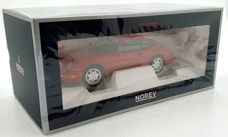 Norev 1/18 Scale Diecast 187320 - Porsche 911 Carrera 2 1990 - Red