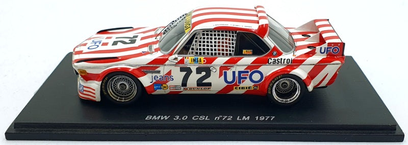 Spark Model 1/43 Scale S1574 - BMW 3.0 CLS #72 8th Le Mans 1977